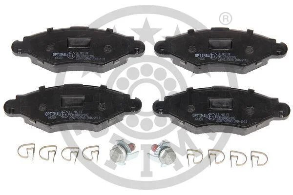 Тормозные колодки передние дисковые Optimal BP-64320 (фото 1)