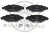 Тормозные колодки передние дисковые Optimal BP-64320 (фото 1)