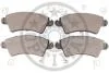 Тормозные колодки передние дисковые Optimal BP-72610 (фото 2)