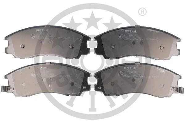 Гальмівні колодки передні дискові Optimal BP-77132 (фото 1)