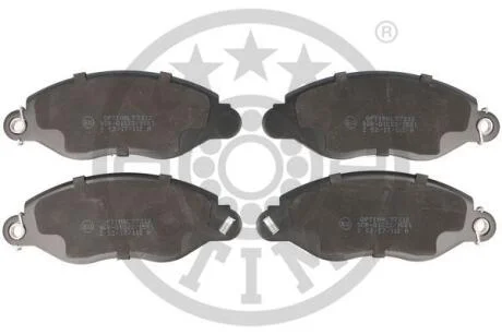 Гальмівні колодки передні дискові Optimal BP-77212