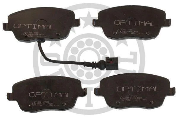 Тормозные колодки передние дисковые Optimal BP-77501 (фото 1)