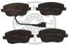Тормозные колодки передние дисковые Optimal BP-77501 (фото 1)