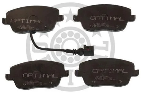 Тормозные колодки передние дисковые Optimal BP-77501