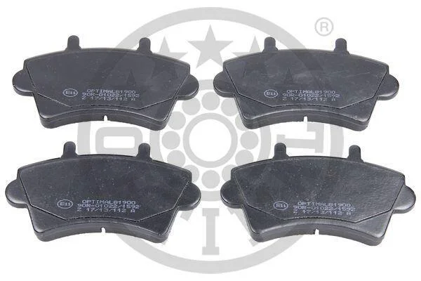 Тормозные колодки передние дисковые Optimal BP-81900 (фото 1)