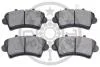 Тормозные колодки передние дисковые Optimal BP-81900 (фото 2)