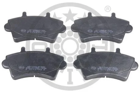 Тормозные колодки передние дисковые Optimal BP-81900