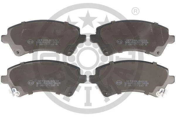 Тормозные колодки передние дисковые Optimal BP-82212 (фото 1)