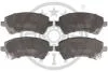 Тормозные колодки передние дисковые Optimal BP-82212 (фото 1)