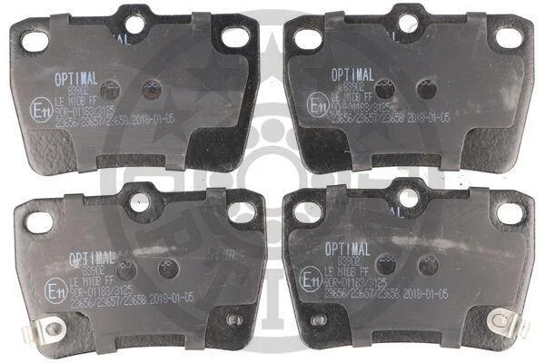 Тормозные колодки дисковые Optimal BP-83902 (фото 1)