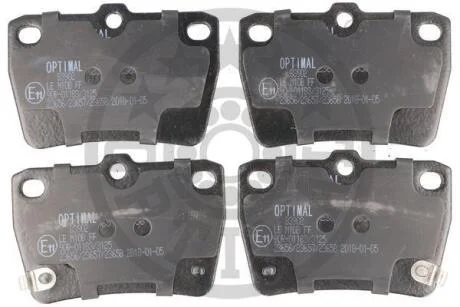 Тормозные колодки дисковые Optimal BP-83902