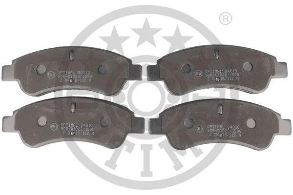 Тормозные колодки передние дисковые Optimal BP-84010 (фото 1)