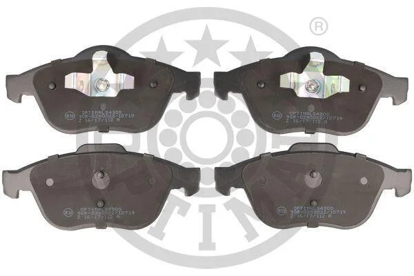 Тормозные колодки передние дисковые Optimal BP-84300 (фото 1)