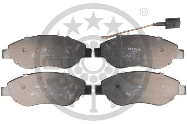 Тормозные колодки передние дисковые Optimal BP-86001 (фото 1)