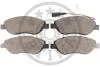 Тормозные колодки передние дисковые Optimal BP-86001 (фото 2)
