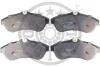 Тормозные колодки передние дисковые Optimal BP-88000 (фото 1)