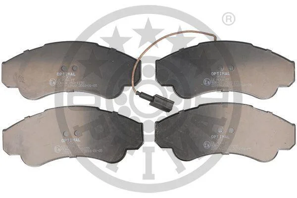 Гальмівні колодки передні дискові Optimal BP-95901 (фото 1)