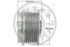Шків генератора Optimal F5-1033 (фото 3)