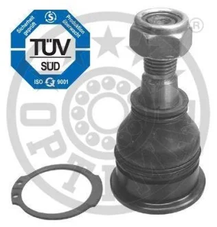 Кулькова опора з обох сторін передній міст знизу Optimal G3-549