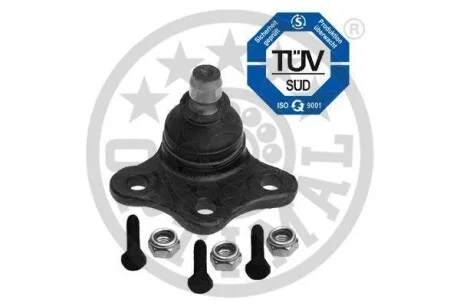 Шаровая опора слева передний мост снизу Optimal G3-963