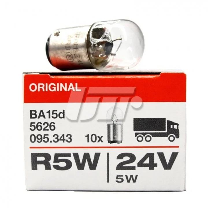 Автолампа Osram (5W 24V BA15D) OSRAM 5626 (фото 1)