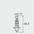 Лампа фарна H1 12v 55w P14,5s Night Breaker (+90%) (вир-во) OSRAM 64150NBU (фото 3)