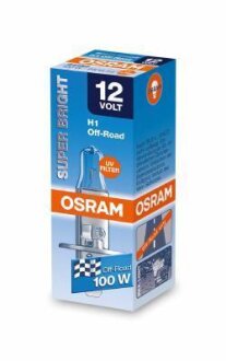 Лампа розжарювання, основна фара, 100w 12v Px14,5s OSRAM 64152SB