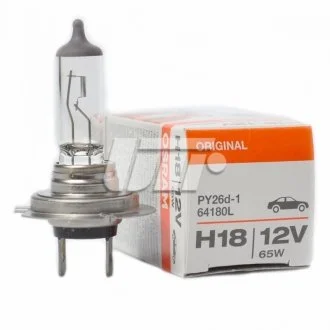 Лампа галогенная PY26d-1, H18 OSRAM 64180L