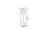 Автолампа Osram (5W 12V SV8,5 11x35) OSRAM 6418 (фото 5)