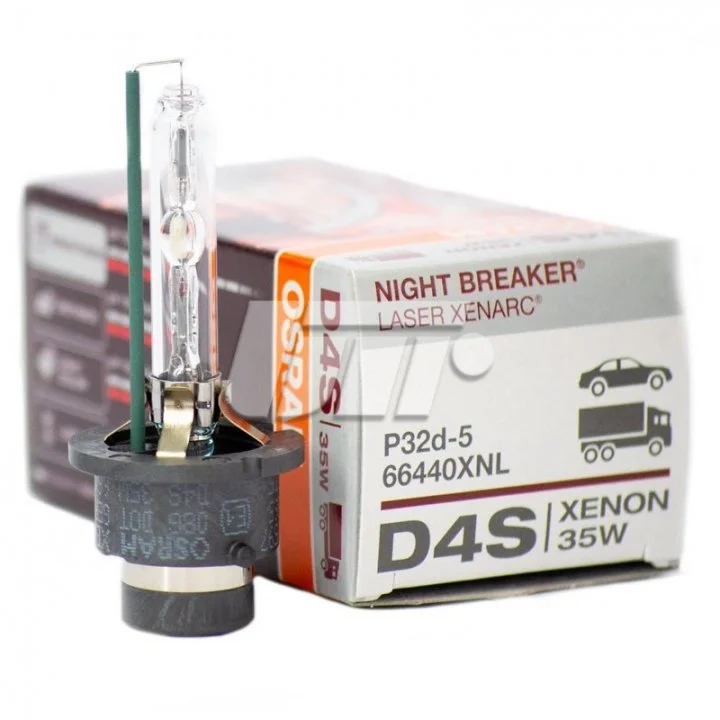 Лампа ксенонова D4S XENARC NIGHT BREAKER LASER 35Вт (+200) (вір-во) OSRAM 66440XNL (фото 1)