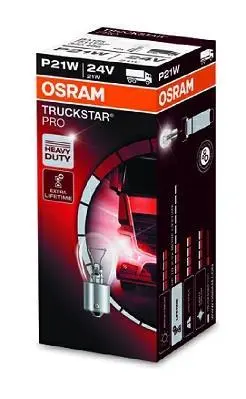 ЛАМПА P21W 24V 21W BA15s UNV Truckstar PRO OSRAM ="7511TSP" (фото 1)
