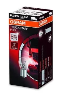 ЛАМПА P21W 24V 21W BA15s UNV Truckstar PRO OSRAM ="7511TSP"