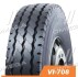 Шина 12,00R20 156/153K (20PR) VI708 з камерою та обідною стрічкою Ovation 120020VI708 (фото 1)