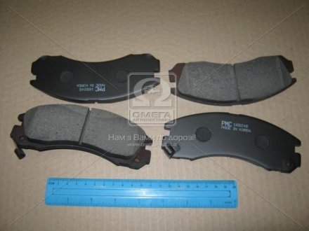 Колодки гальмівні дискові PARTS-MALL PKA-043 (фото 1)