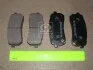 Гальмівні колодки задні дискові PARTS-MALL PKA-E37 (фото 2)