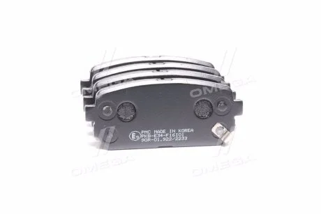 Гальмівні колодки задні дискові PARTS-MALL PKB-E34