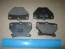 Колодки гальмівні дискові (вир-во) PARTS-MALL PKF-011 (фото 1)