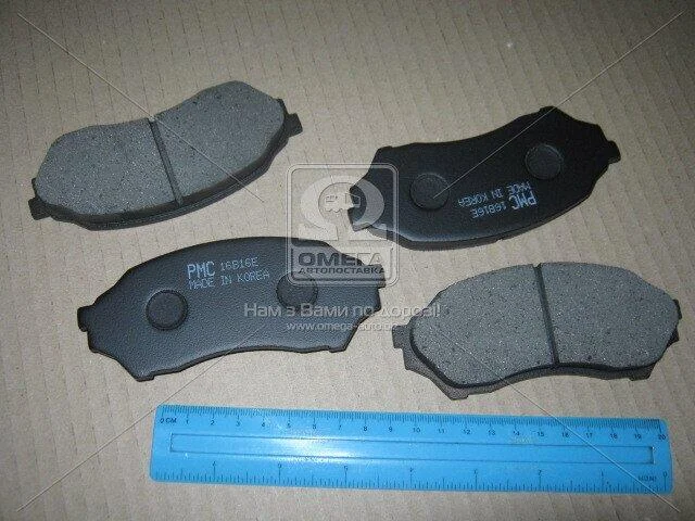 Колодка гальм. диск. MAZDA 323 BJ 98-04 (вир-во) PARTS-MALL PKH-011 (фото 1)