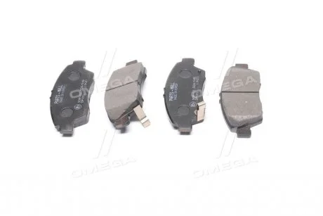 Колодки тормозные дисковые HONDA CIVIC передн. (выр-во) PARTS-MALL PKJ-E05