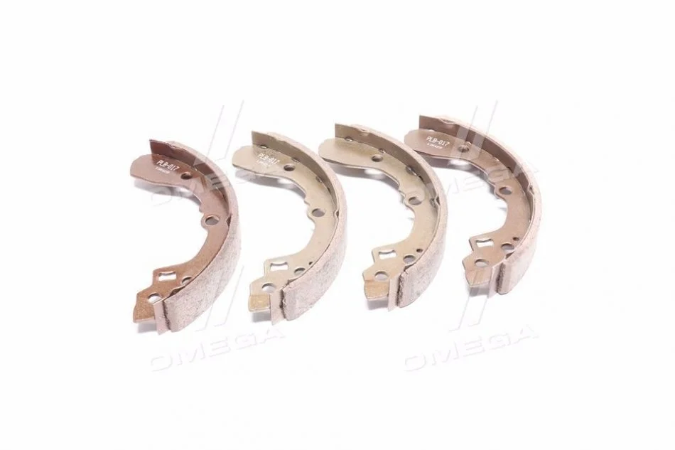 Тормозные колодки задние барабанные PARTS-MALL PLB-017 (фото 1)