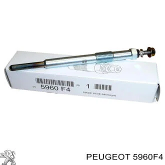 Свічка розжарювання 11V, 72мм Peugeot/Citroen 5960F4