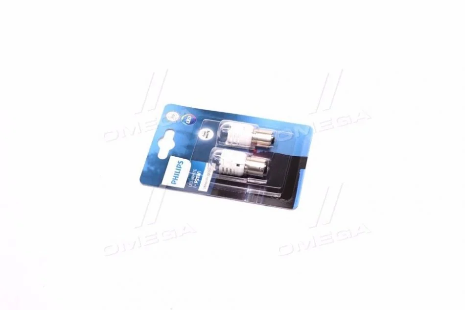 Лампа світлодіодна P21 LED white Ultinon Pro3000 12V 1,75W BA15S 6000K (вир-во Philips) PHILIPS 11498U30CWB2 (фото 1)