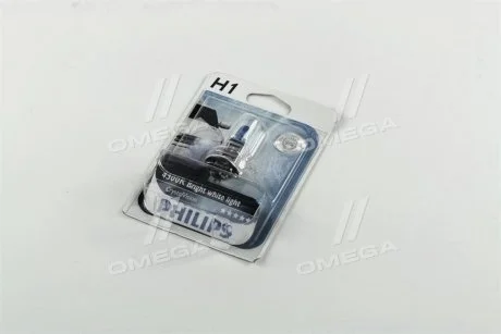 Лампа галогенная P14,5s, H1 PHILIPS 12258CVB1
