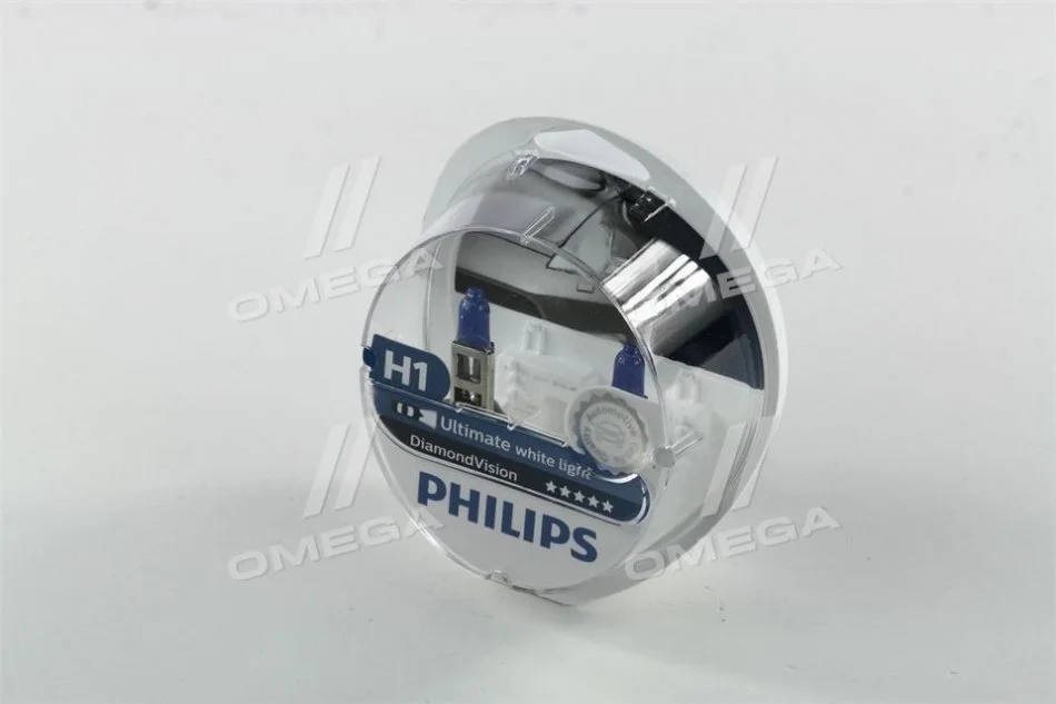 Лампа галогенная P14,5s, H1 PHILIPS 12258DVS2 (фото 1)