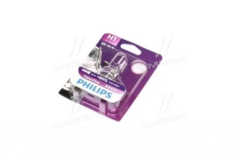 Лампа галогенная P14,5s, H1 PHILIPS 12258VPB1