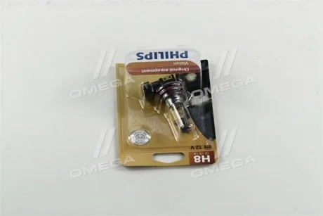Лампа галогенная PGJ19-1, H8 PHILIPS 12360B1