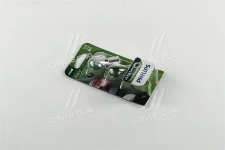 Лампа накаливания BA15s, P21W PHILIPS 12498LLECOB2