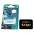 Лампа розжарювання W5W X-tremeVision Pro150 (+150) 12V 5W W2, 1x9, 5d 2шт. blister (вир-во Philips) PHILIPS 12961XVPB2 (фото 2)