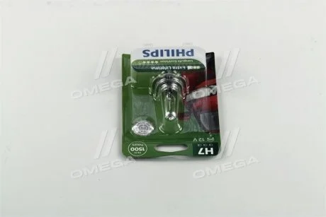 Лампа галогенна PX26d, H7 PHILIPS 12972LLECOB1