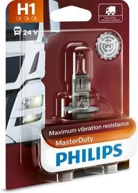 Лампа галогенная P14,5s, H1 PHILIPS 13258MDB1 (фото 1)